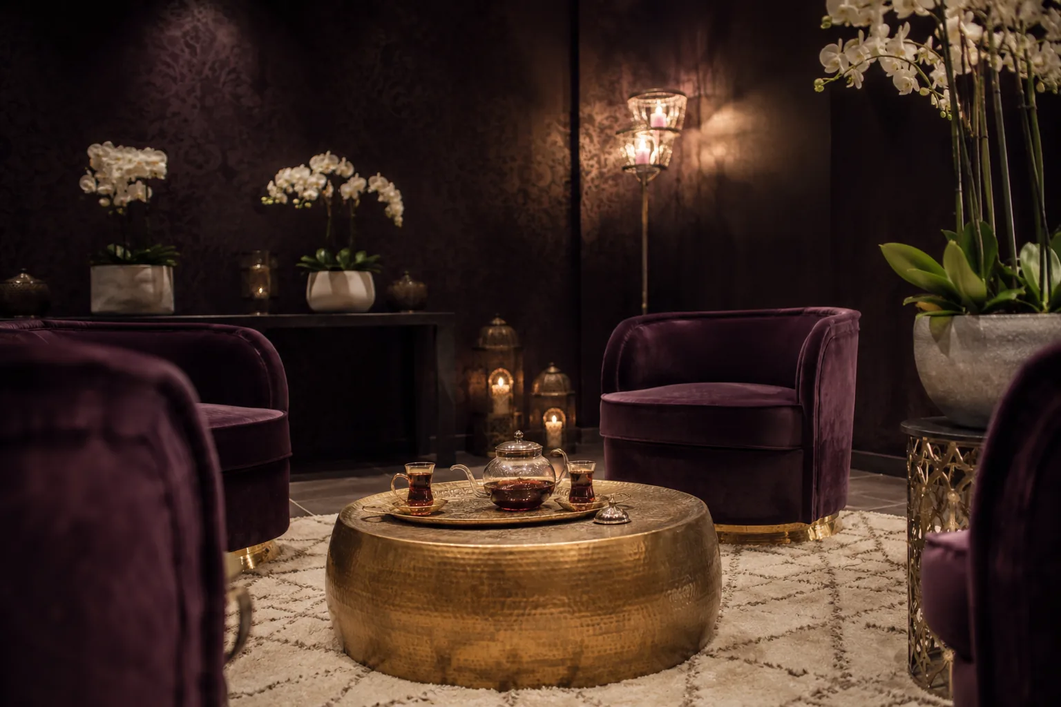 Bekleme salonu — Lila Spa, Küçükçekmece misafirlerine hizmet veren salon